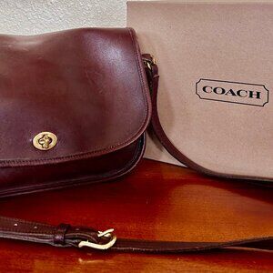 Coach Leather City Bag - Rich Brown